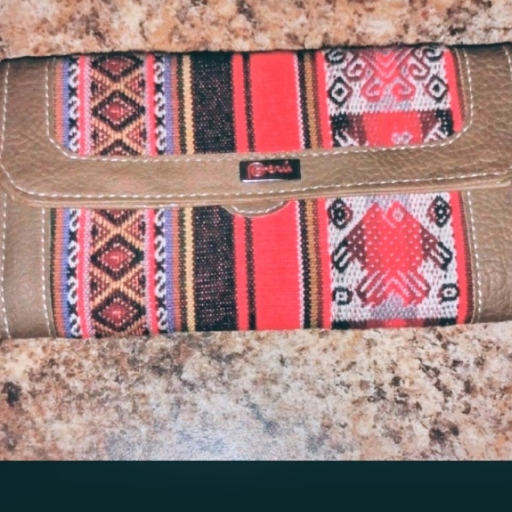Ethnic Patterned Women's Wallet